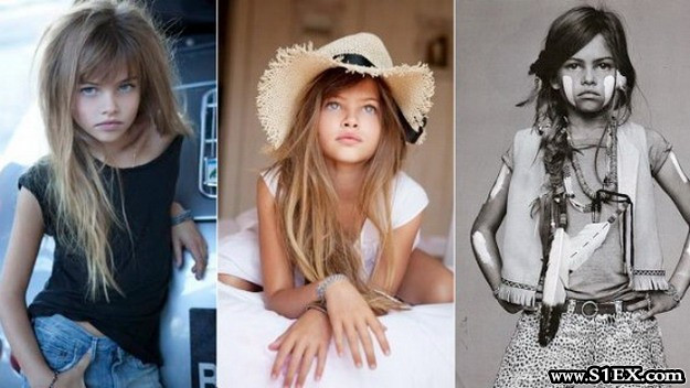 Loubry Blondeau 10 éves modell a pedofilok álma