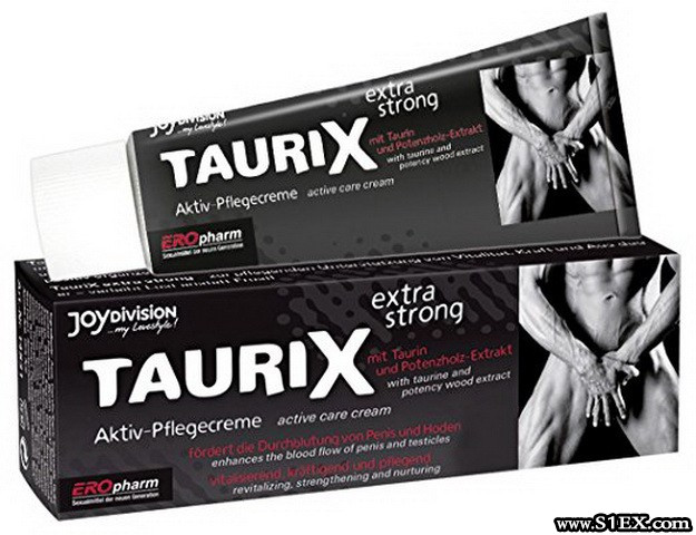Potencianövelő krém péniszre Taurix Extra Strong