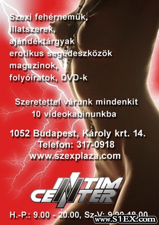 Intim Center Szexshop Budapest – Szexhírek