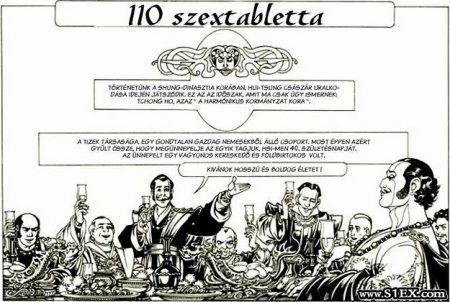 Szexképregény - 110 szextabletta