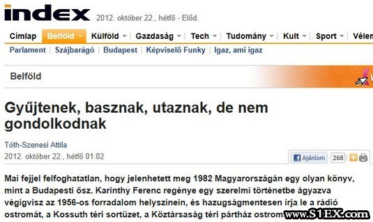 Baszás az Indexen